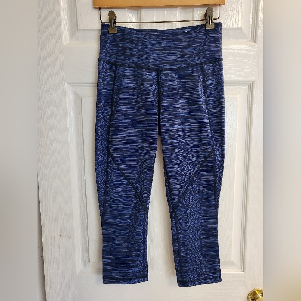 Navy Crop Yoga Pant